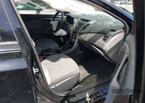 2014 Hyundai Elantra Se из США, поврежденный, VIN KMHDH4AE5EU033213